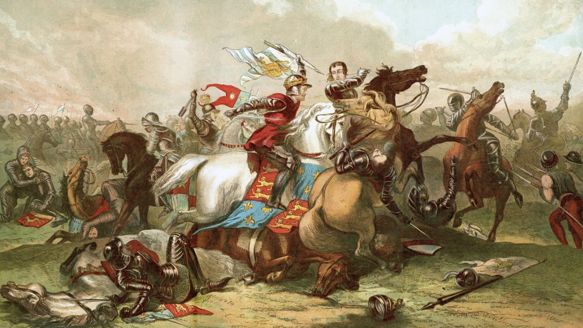 V bitvě u Bosworthu padl král Richard III.