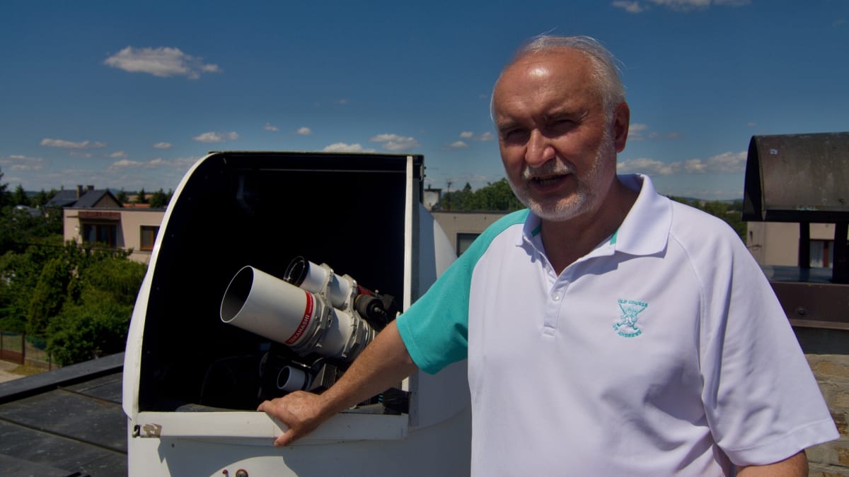 Astronom a fotoambasador Evropské jižní observatoře Zdeněk Bardon
