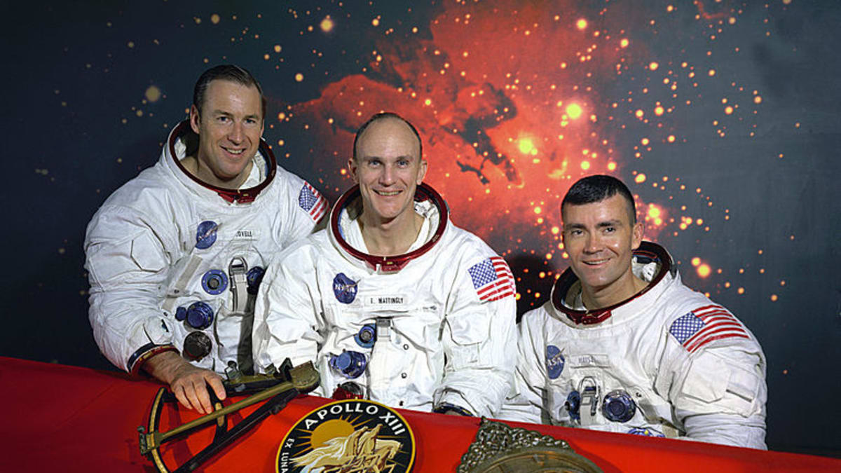 Posádka Apolla 13, která ve vesmíru bojovala o holé přežití.