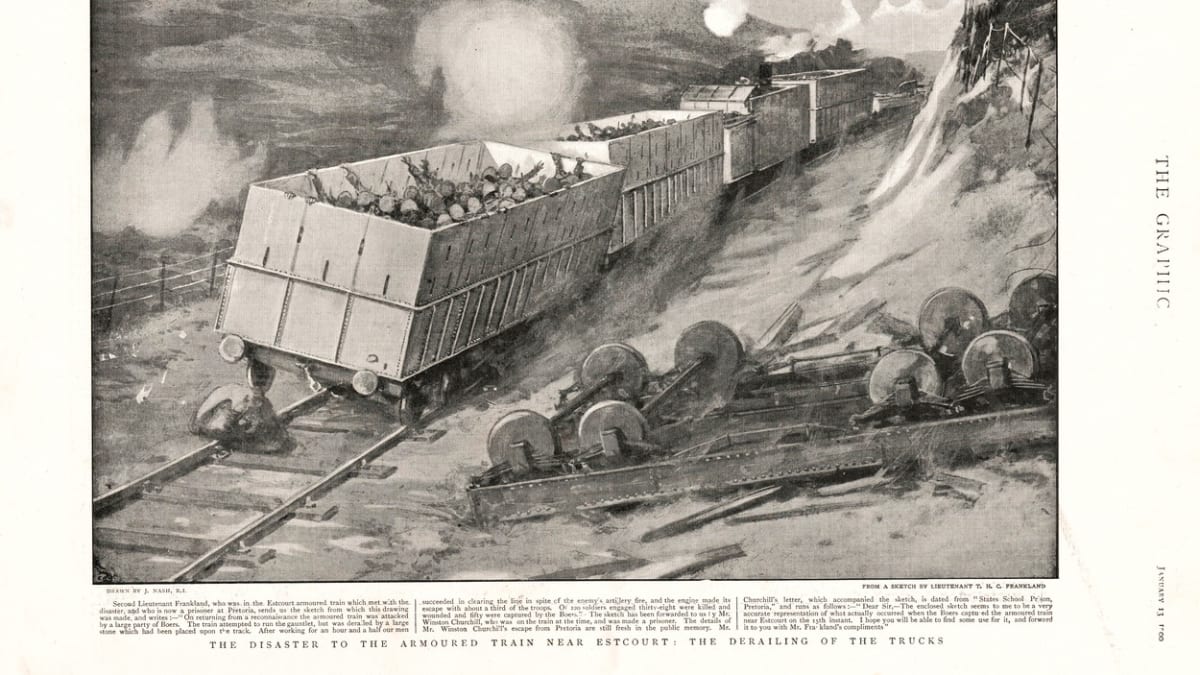 Přepadení Churchillova vlaku za Búrské války
