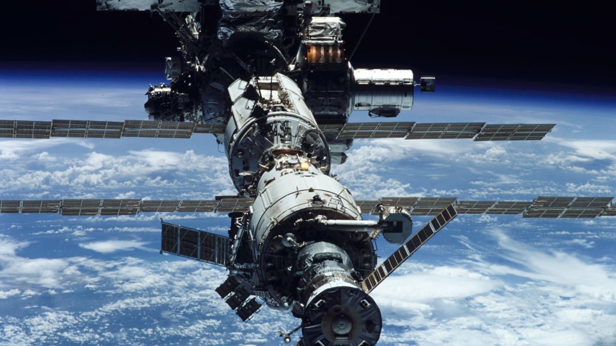 Ilustrační obrázek ISS.