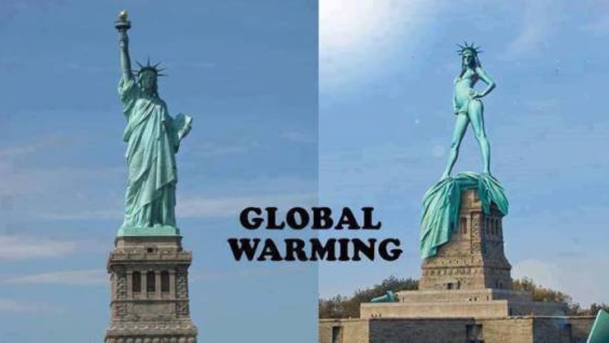 Globální oteplování v USA