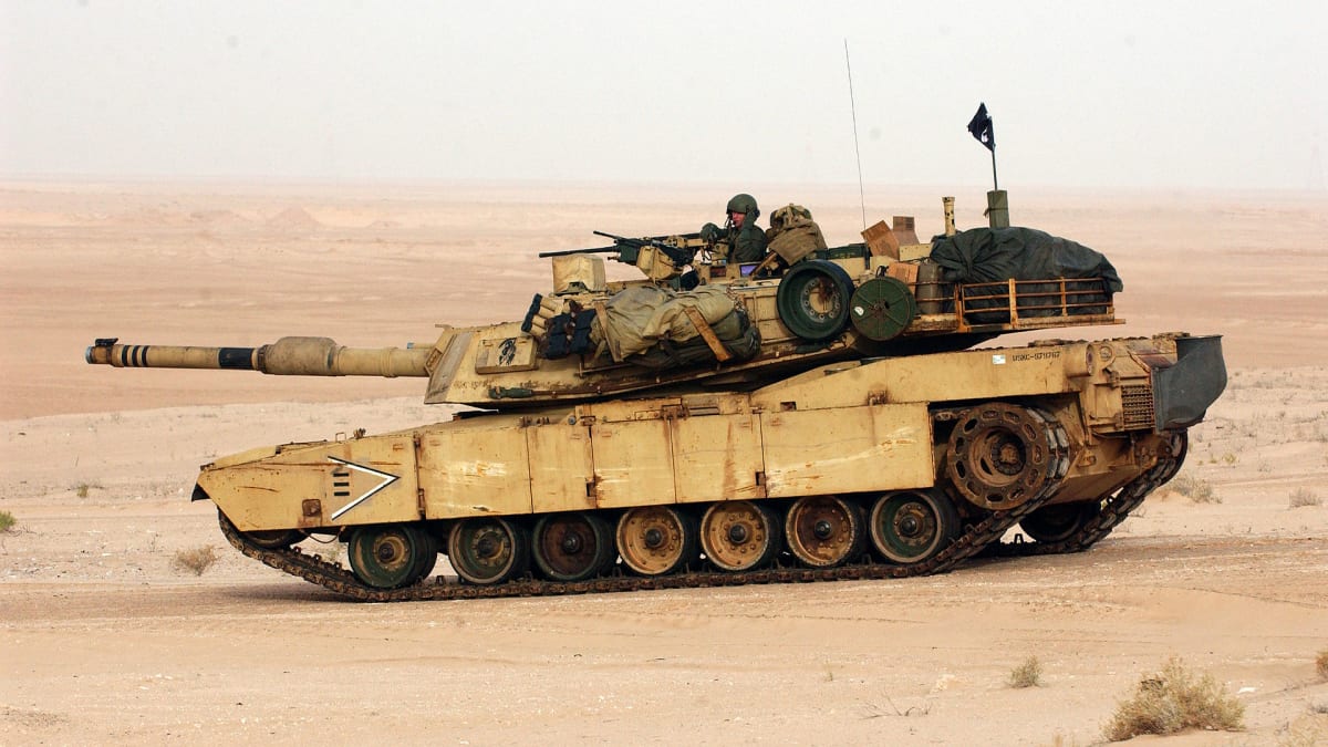 Americký tank M1A1 - Abrams