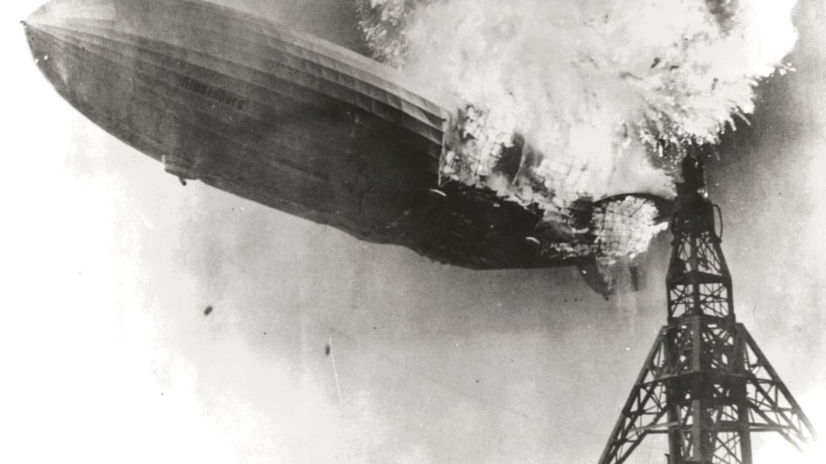 Hořící Hindenburg