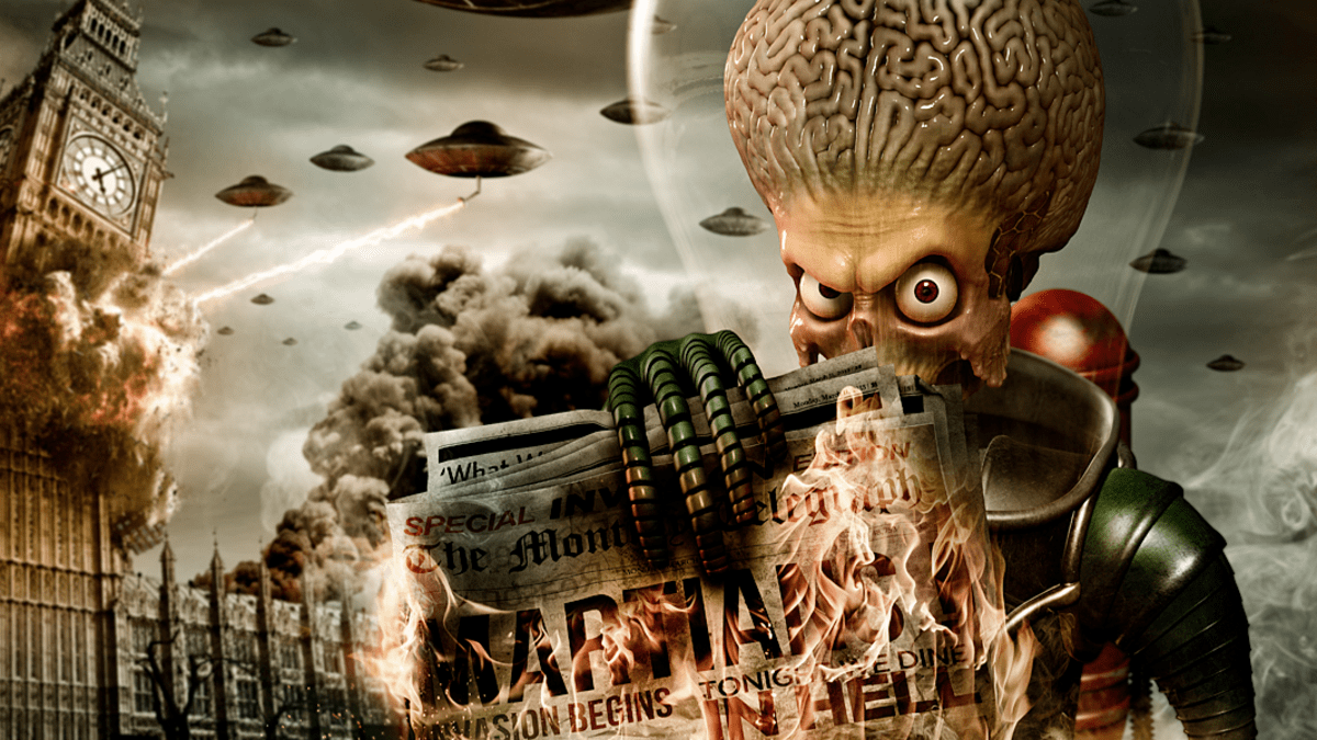 Marťani přicházejí v míru: Viděli jste 4 nejblbější mimozemské invaze?