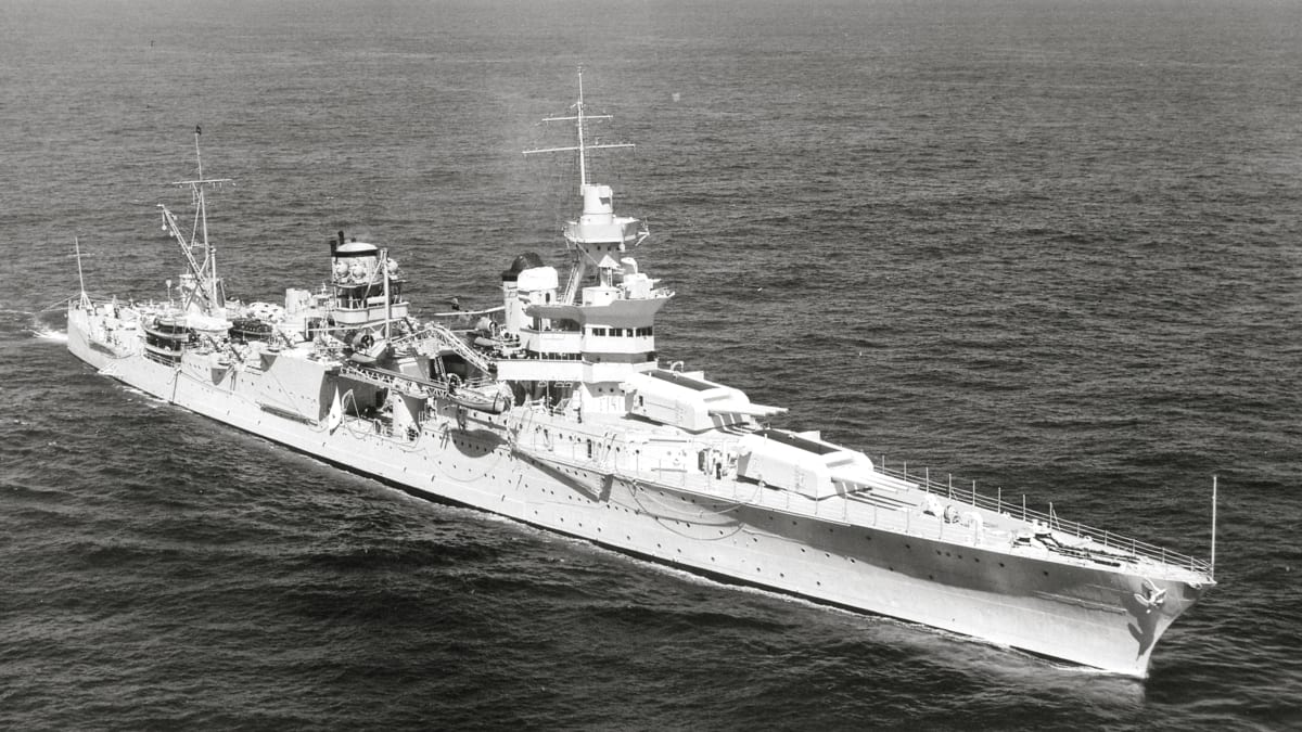 Těžký křižník USS Indianapolis byl poslední velkou lodí potopenou za druhé světové války