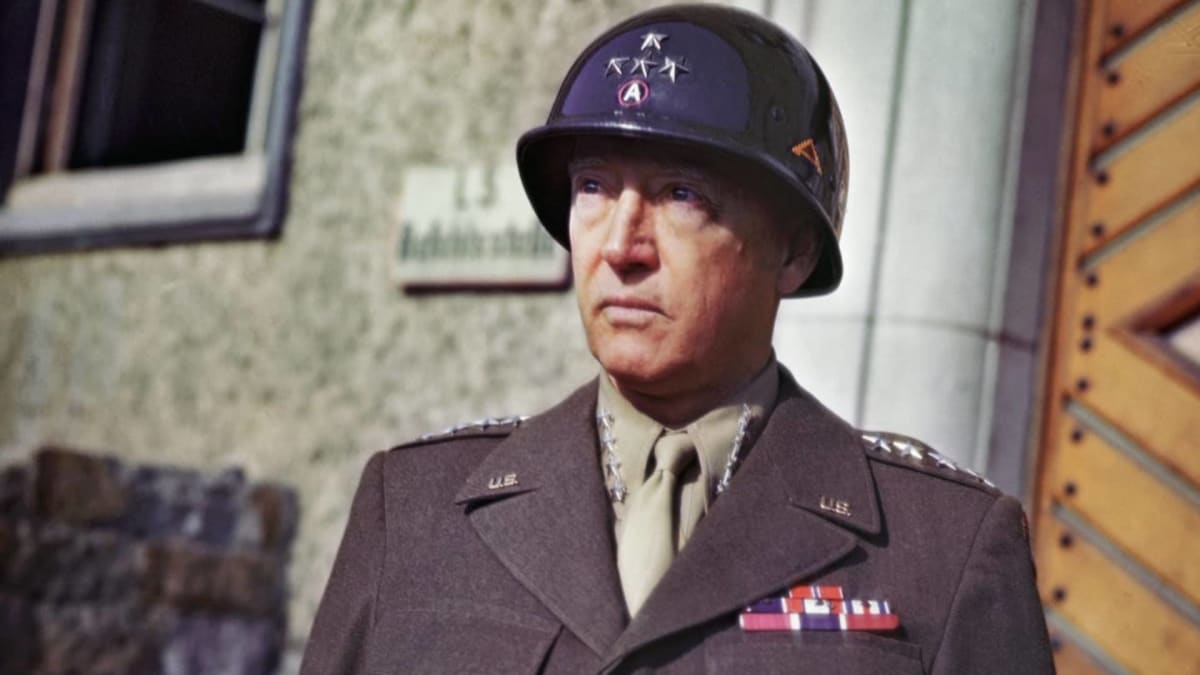 Čtyřhvězdičkový generál George Patton