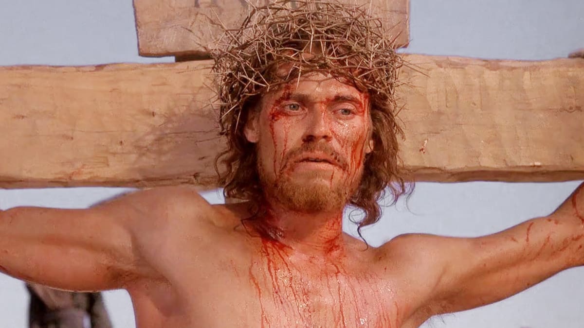 Willem Dafoe ve filmu Poslední pokušení Krista