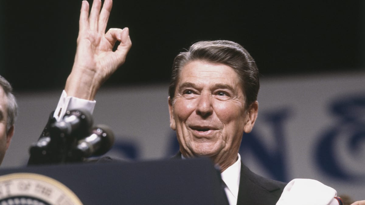 Ronald Reagan jako prezident USA