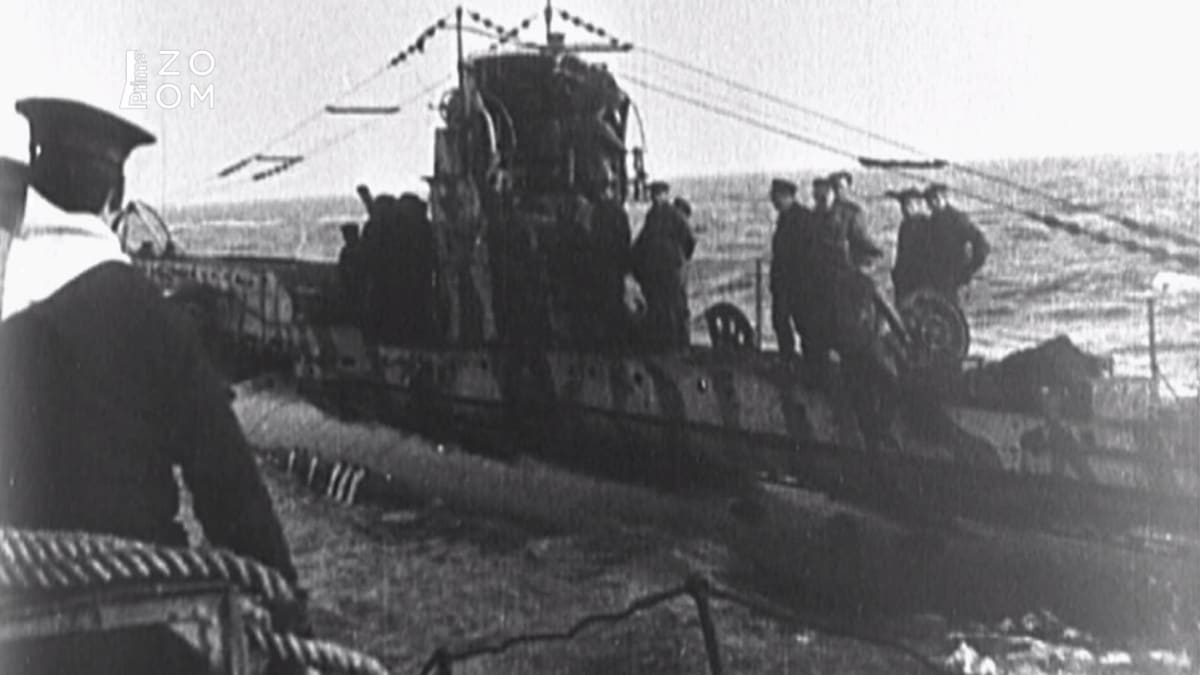 Německá ponorka UB-85 se 30. dubna 1918 vzdala Britům
