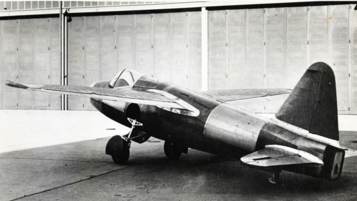 První proudová stíhačka Heinkel - Obrázek 1