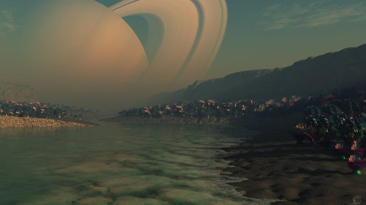 Titan ve fantazii NASA