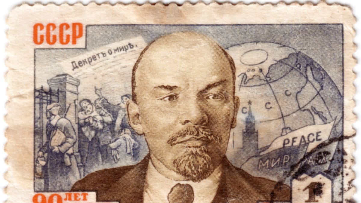 Lenin na známce