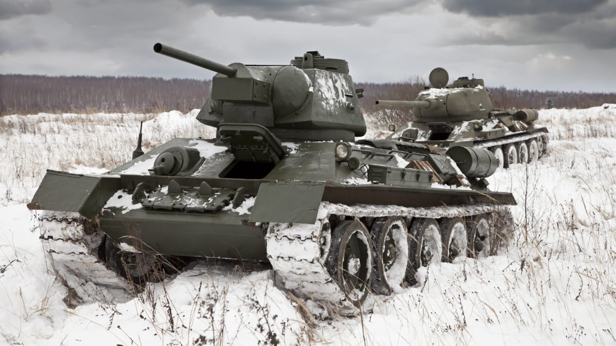 Sovětská tanková legenda T-34