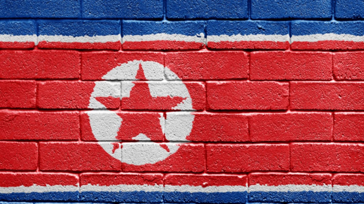 Severkorejská vlajka. FOTO: Thinkstock
