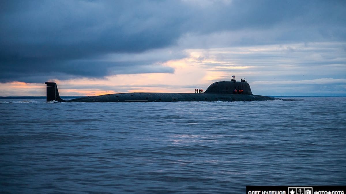 Ruská jaderná ponorka      K-560 Severodvinsk 