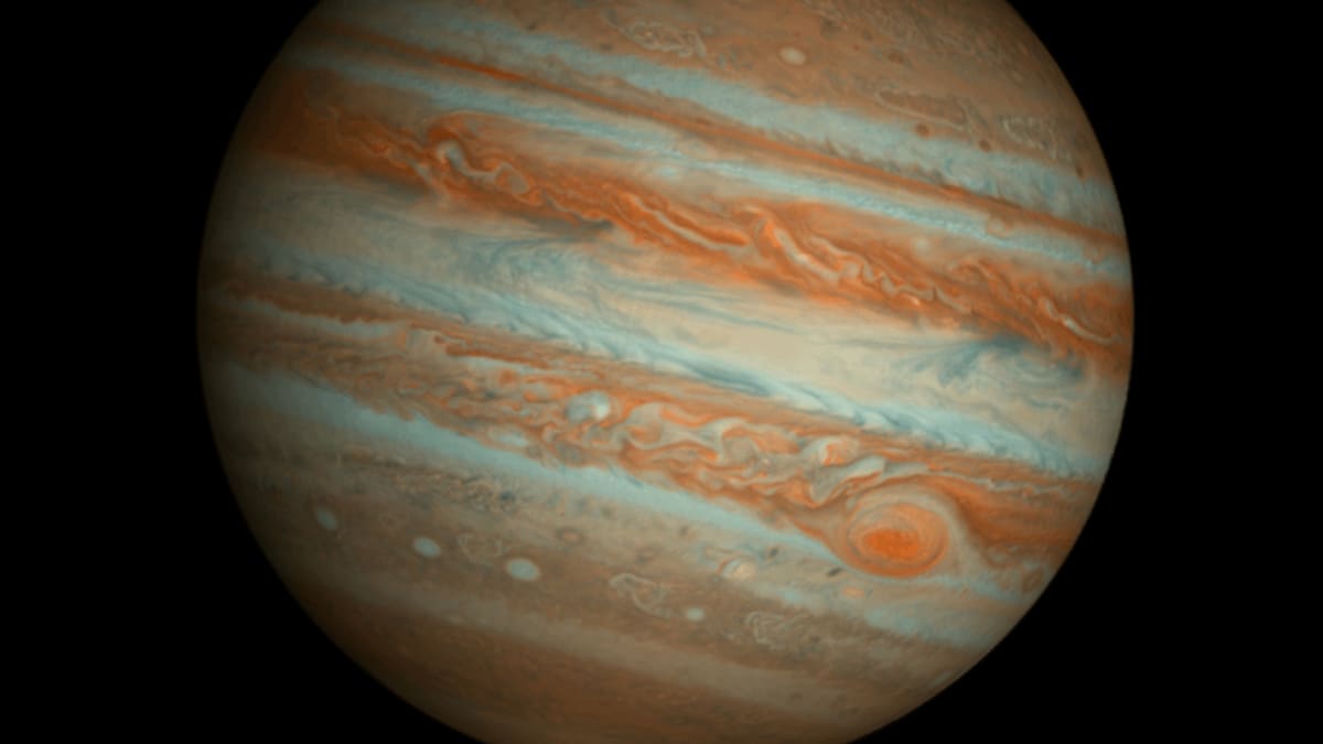 Jupiter - rudá skvrna