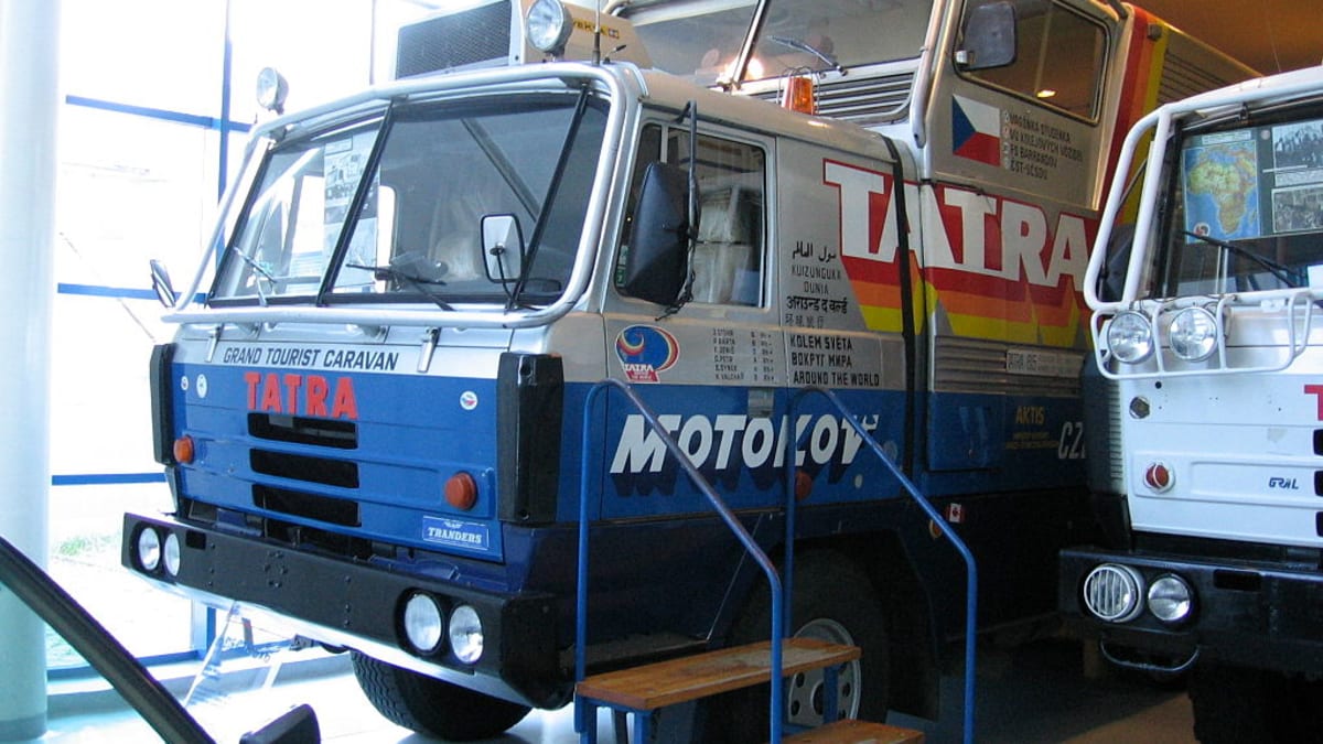 Tatra 815 GTC v Technickém muzeu Tatra