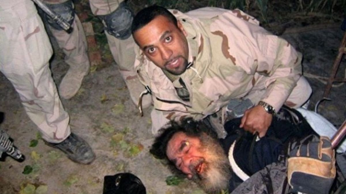 Dopadení Saddáma Husajna v prosinci 2003