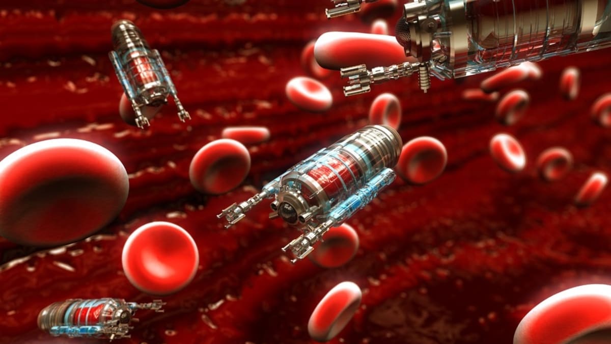 Nano-boti v lidské krvi