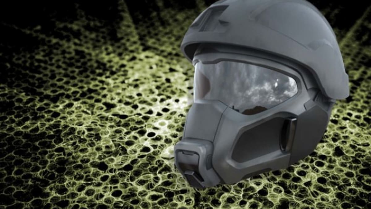 Armádní plynová maska nové generace
