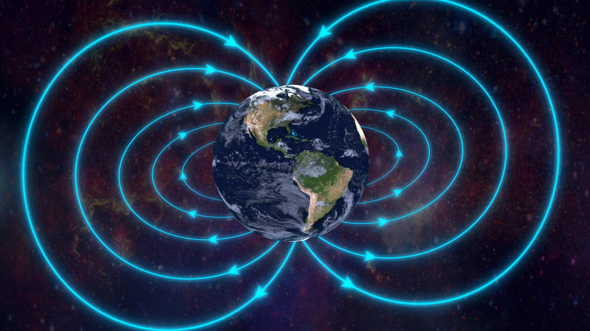 Magnetická pole Země