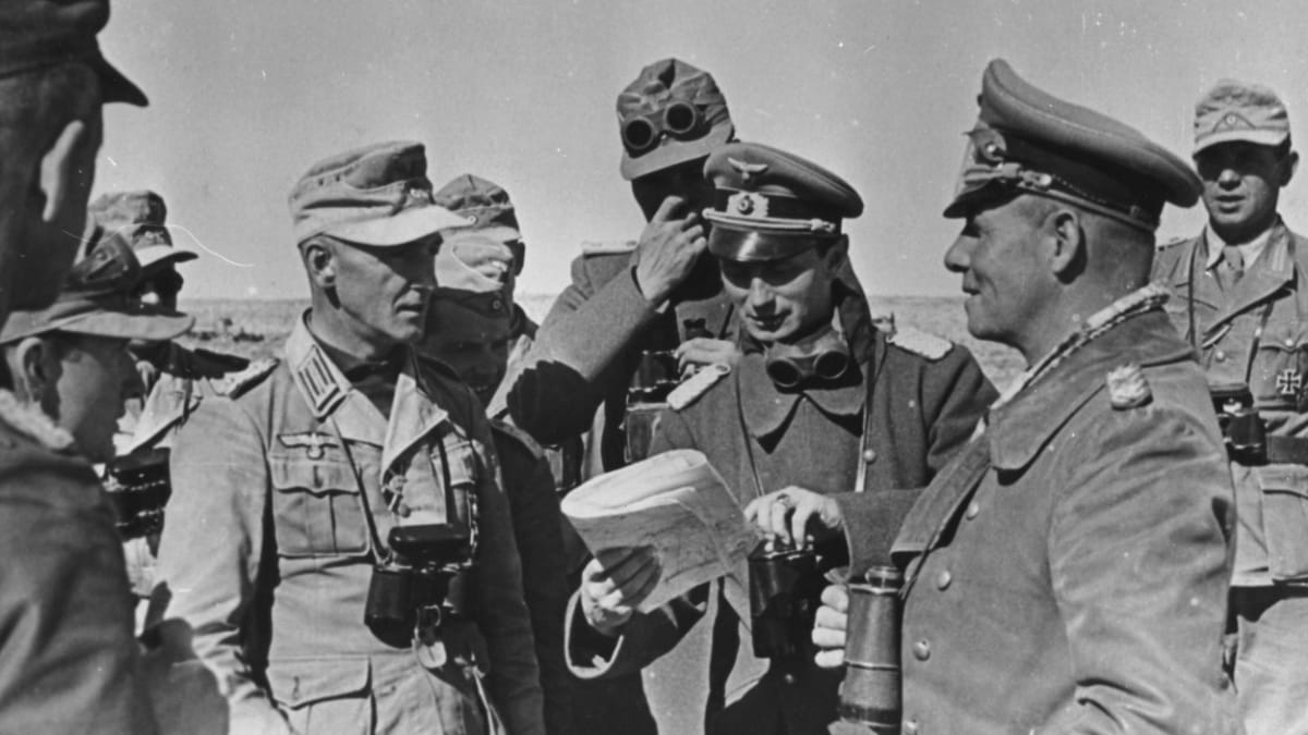 Erwin Rommel v poušti