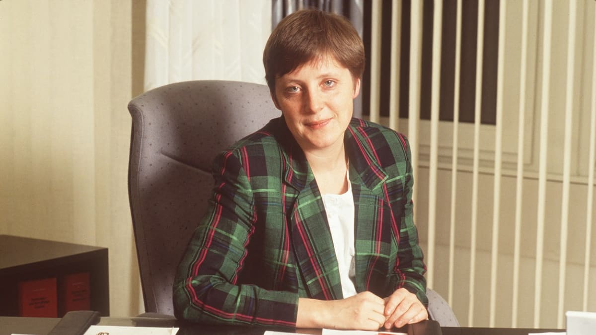 Angela Merkelová v roce 1991