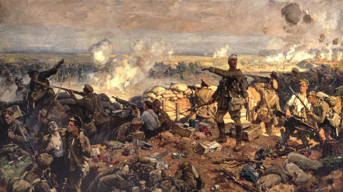Kanadské jednotky v bitvě u Yper