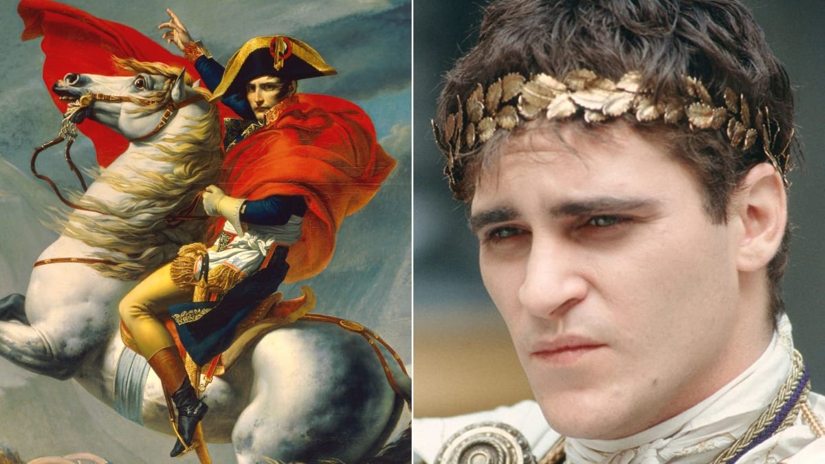 Napoleona si zahrál Joaquin Phoenix aka Commodus z Gladiátora