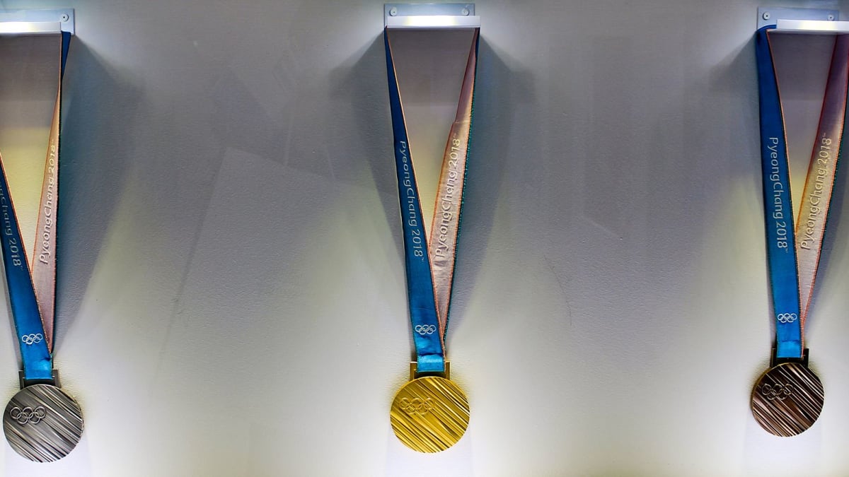 Olympijské medaile - rok 2018