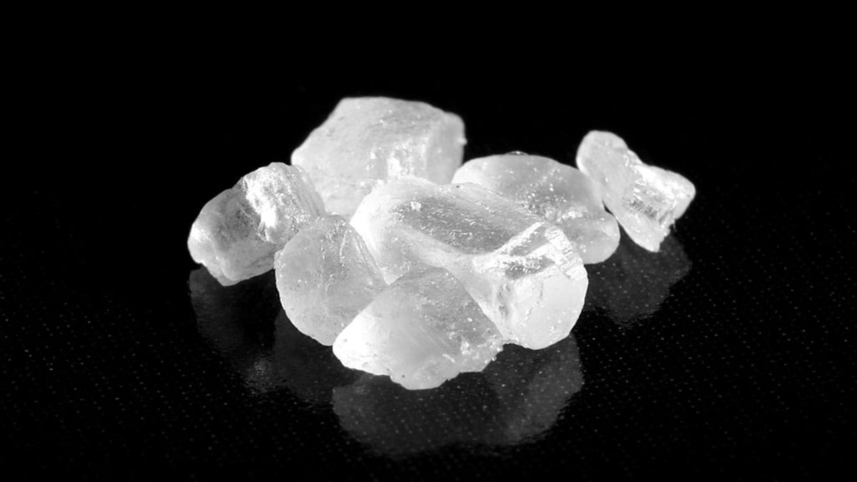 Krystaly chloridu sodného - tedy kuchyňské soli