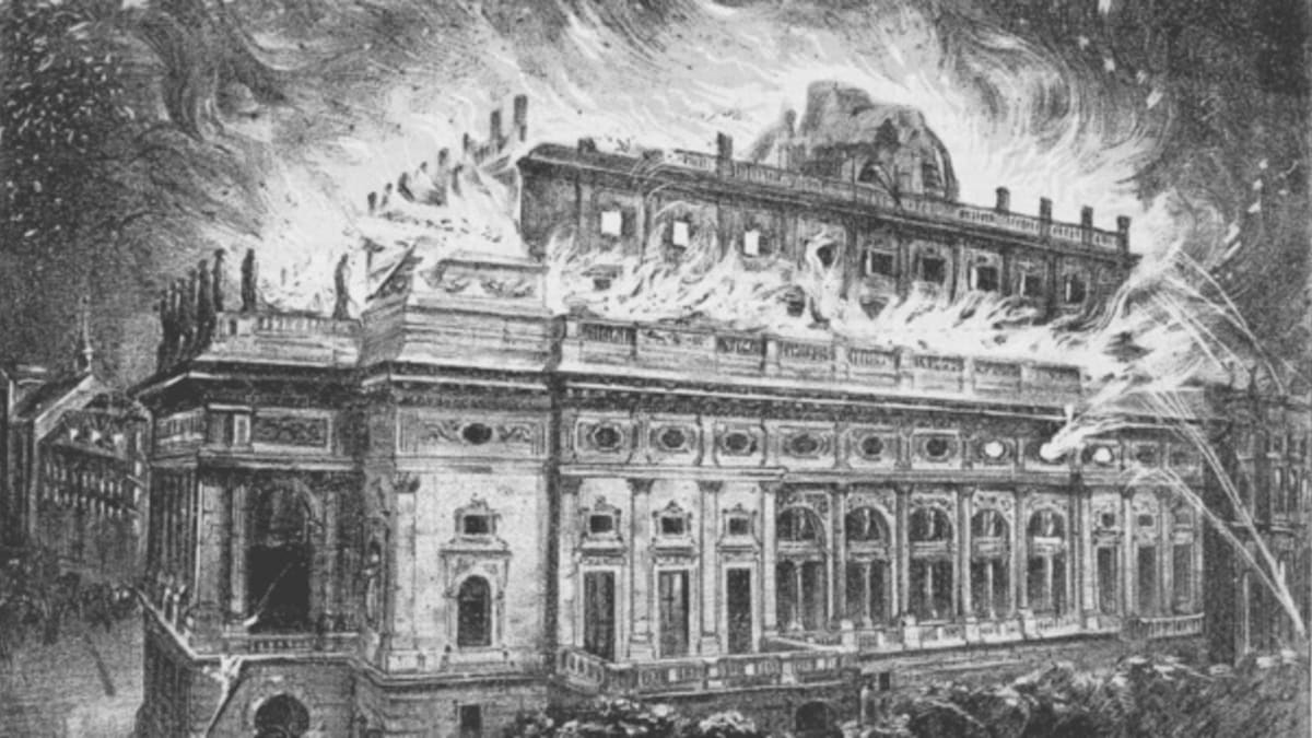 Požár Národního divadla se v roce 1881 stal národní tragédií