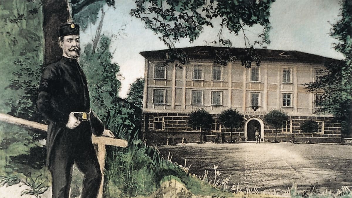 Montánní učiliště v Příbrami, rok 1849 - nejstarší báňská škola v českých zemích.