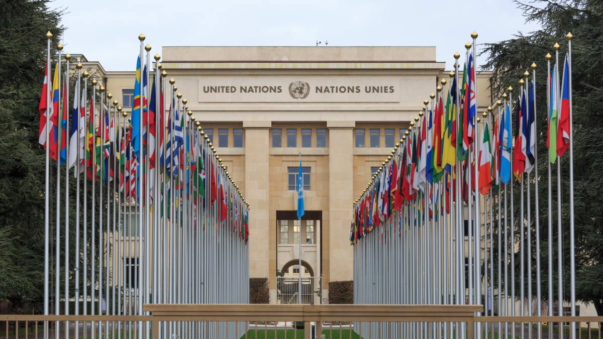 Sídlo OSN v Ženevě