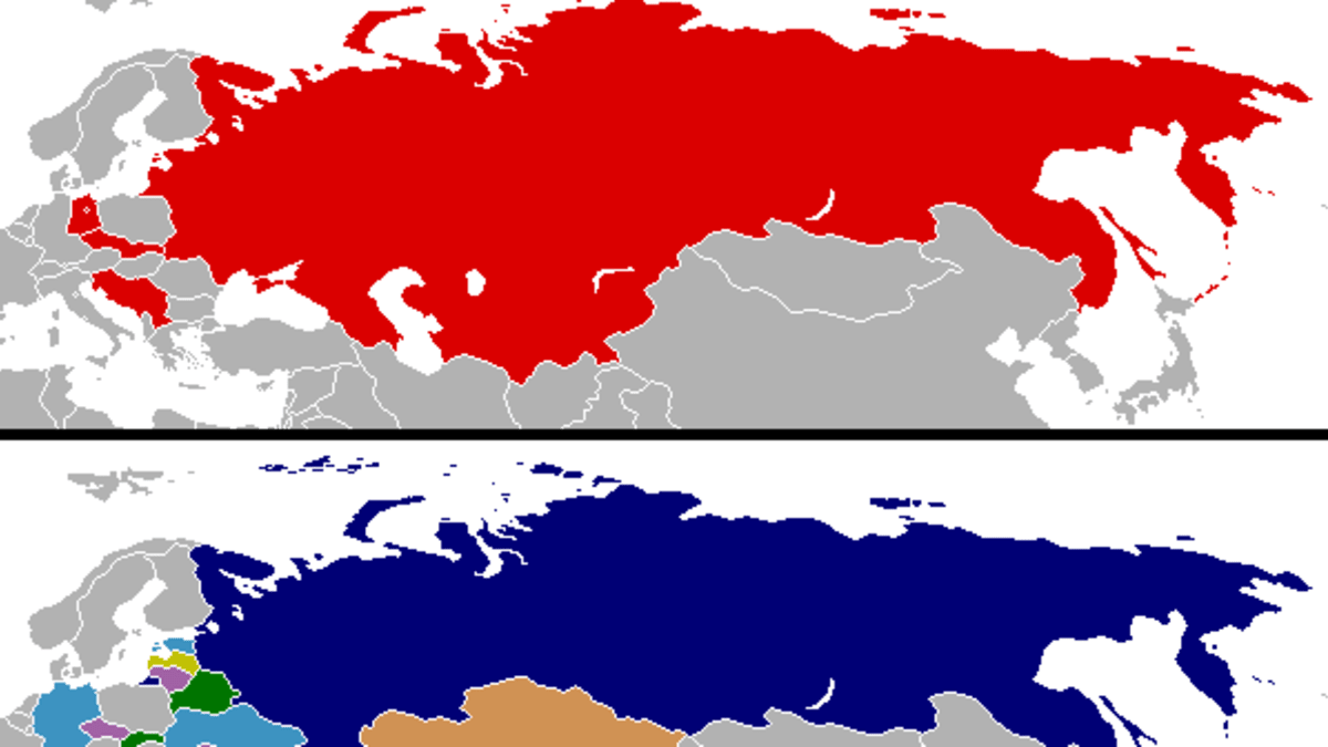 Nové státy na území bývalého Sovětského svazu, Jugoslávie a Československa