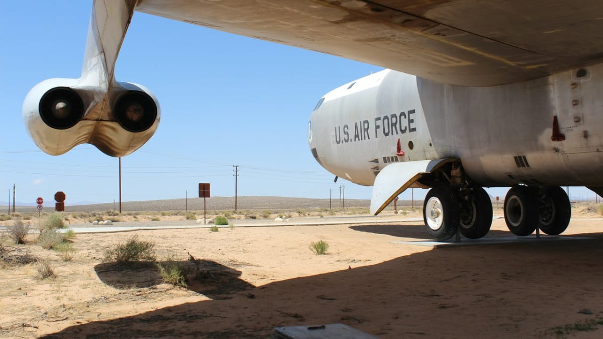Dnes už historický letoun B-52