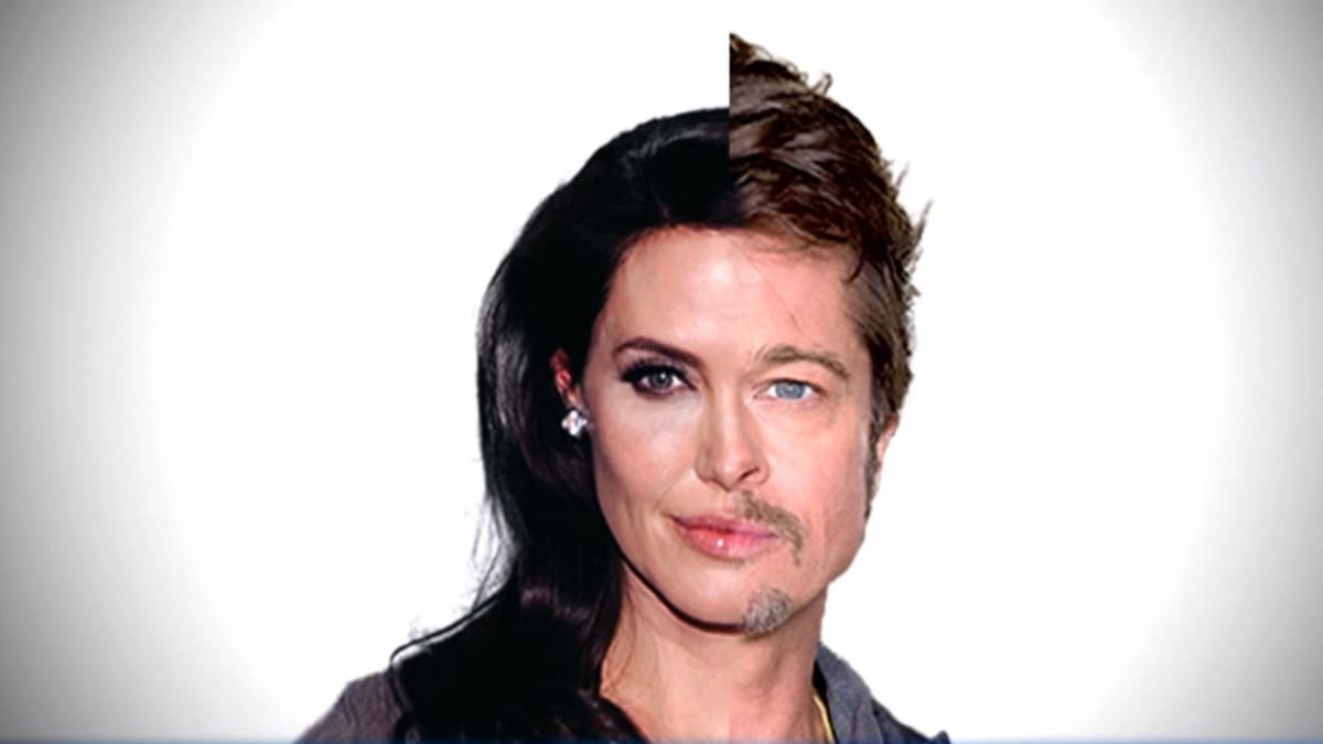 Angelina Jolie a Brad Pitt - anebo David Bowie v nejdivočejších letech?