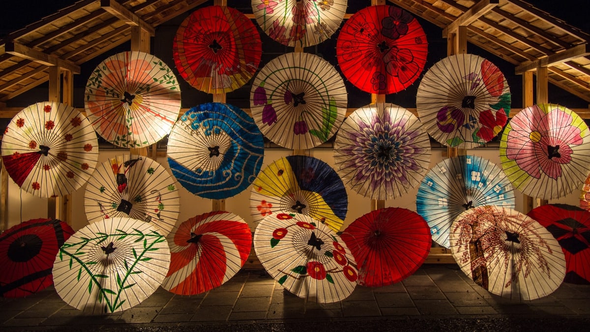 Japonské deštníky