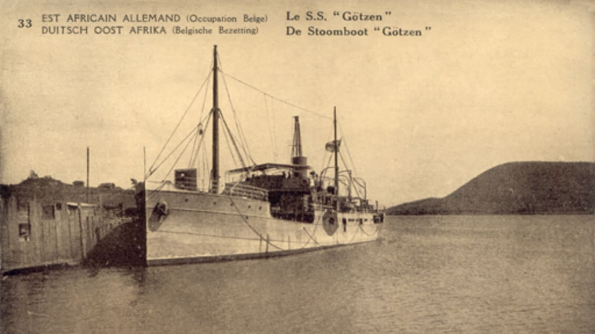 Nezapomenutelné lodní výpravy - loď Goetzen