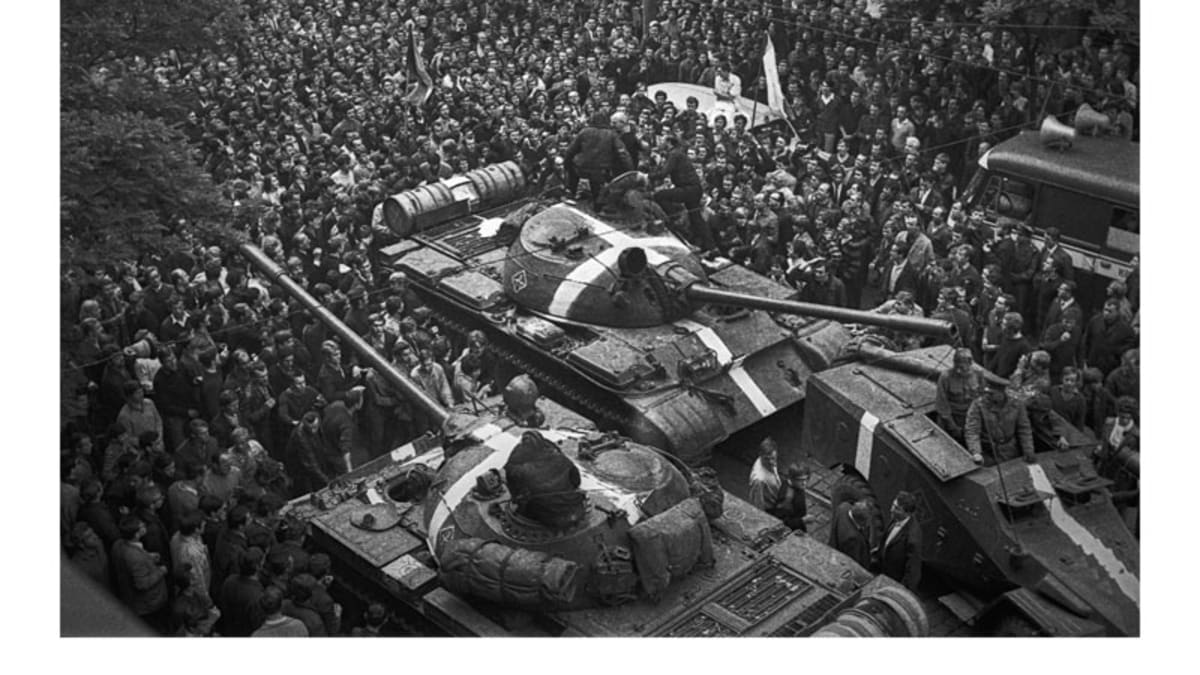 Okupační tanky v srpnu 1968