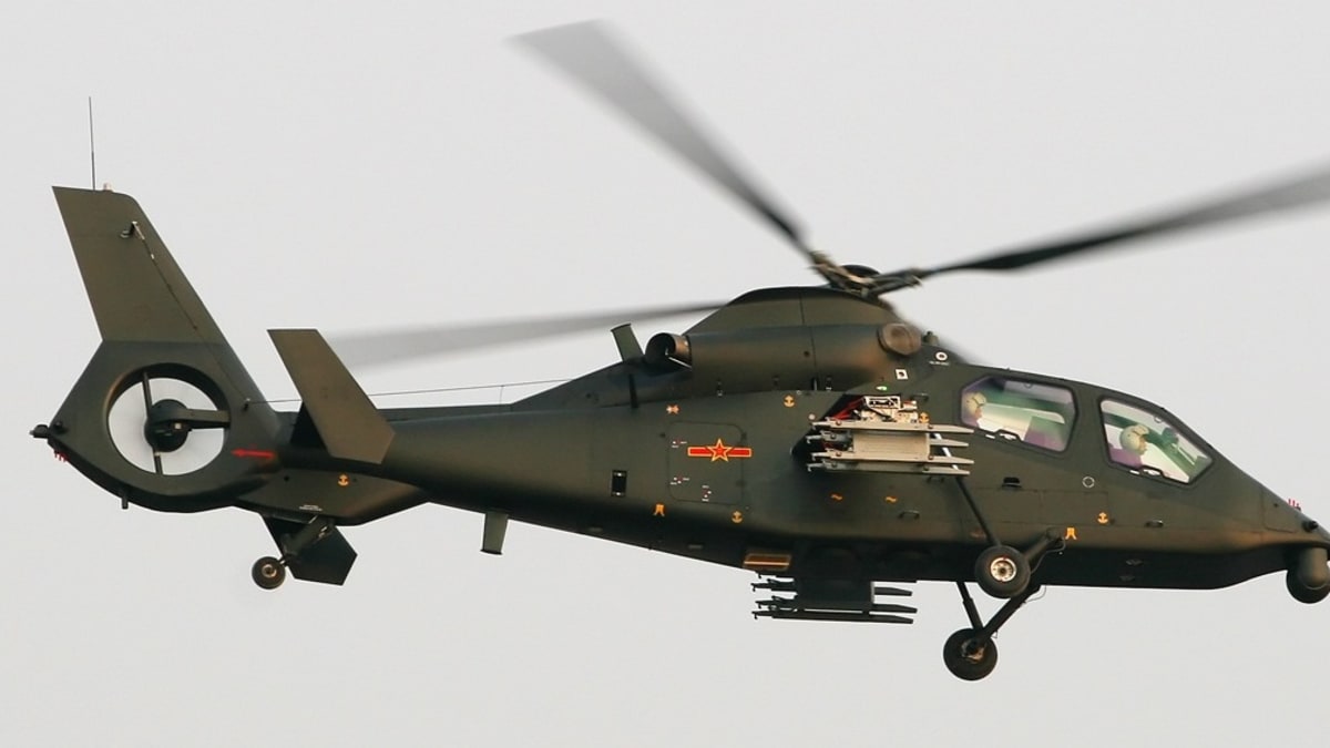 Malý, čínský a nebezpečný: vrtulník Z-19E - celkový pohled