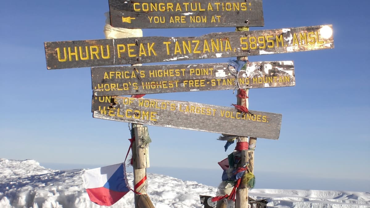 Kilimanjaro - vrchol