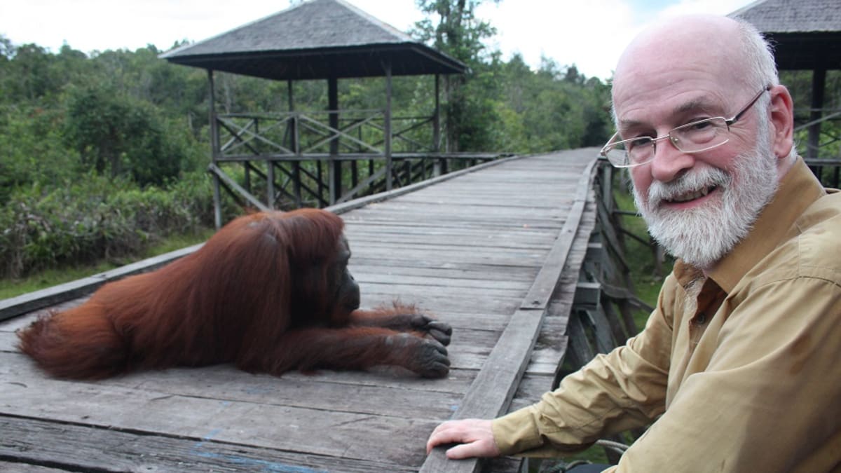 Terry Pratchett a orangutani