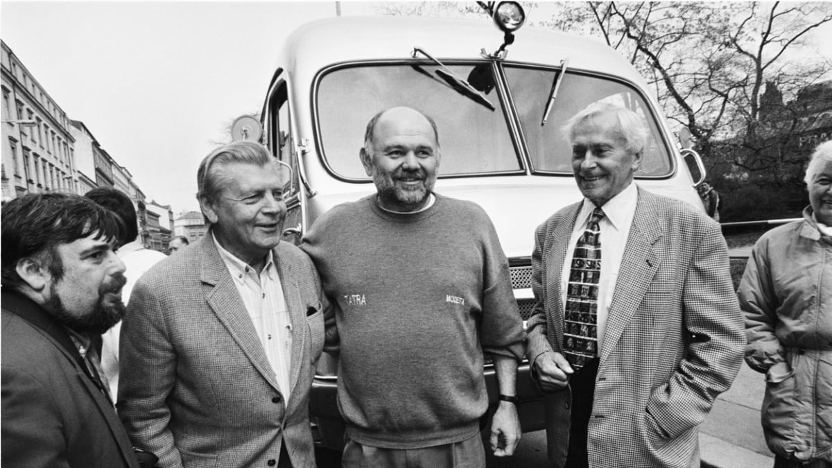 Jiří Hanzelka, Karel Loprais a Miroslav Zikmund