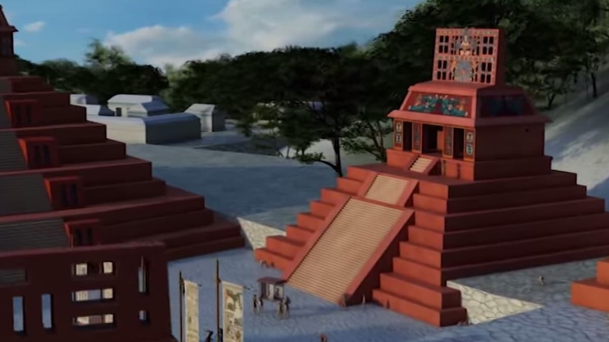 Rekonstrukce mayského města