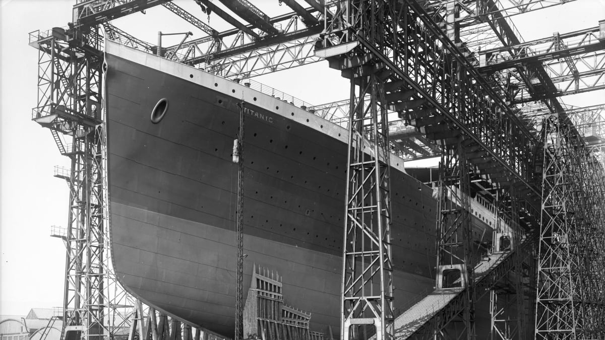 Titanic konstrukce
