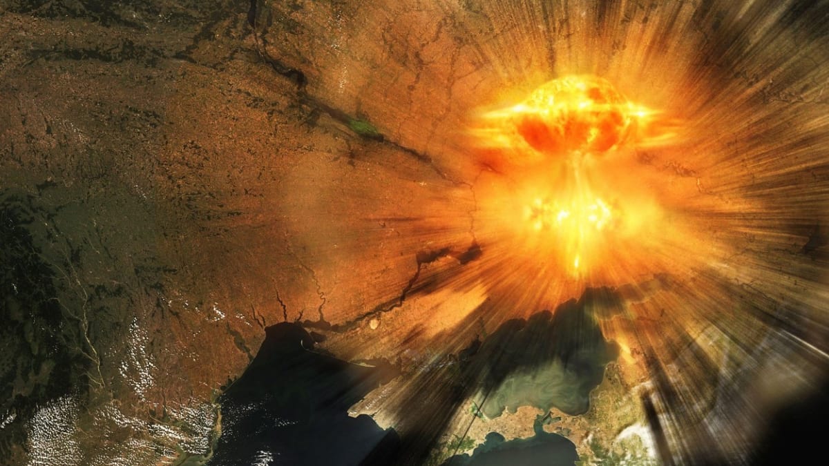Simulace jaderné exploze