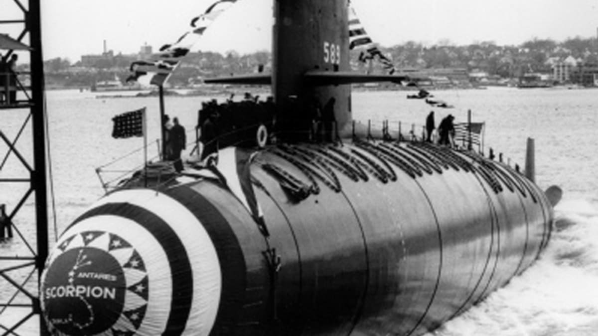 Ztracená americká ponorka Scorpion