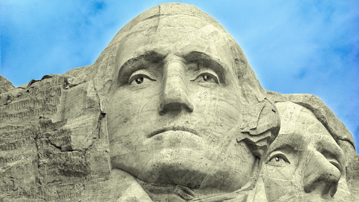 Zuby George Washingtona tvrdé jako skála v Mount Rushmore rozhodně nebyly.